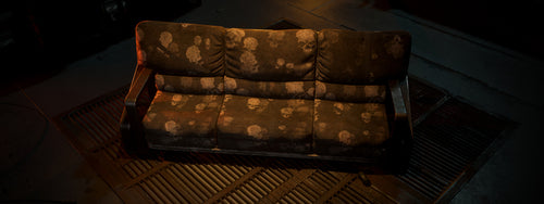 Salvaged Skull Couch