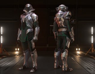 Xanthule Tahn Flight Suit and Helmet