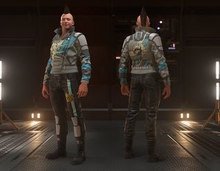 Vaporwear Skullsnap Enforcer Outfit